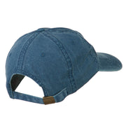 Indian Boy Embroidered Washed Cap