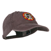 Indian Boy Embroidered Washed Cap