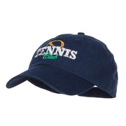 Tennis Club Embroidered Pet Spun Cap