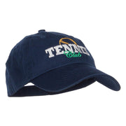 Tennis Club Embroidered Pet Spun Cap