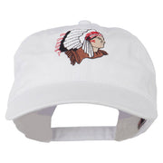 Southwest Indian Embroidered Washed Cap