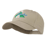 USA State Flower Idaho Mock Orange Embroidered Cap