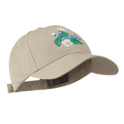 USA State Flower Idaho Mock Orange Embroidered Cap