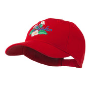 USA State Flower Idaho Mock Orange Embroidered Cap