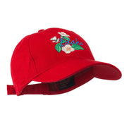 USA State Flower Idaho Mock Orange Embroidered Cap