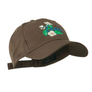 USA State Flower Idaho Mock Orange Embroidered Cap