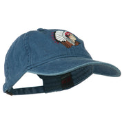 Southwest Indian Embroidered Washed Cap