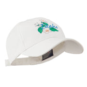 USA State Flower Idaho Mock Orange Embroidered Cap