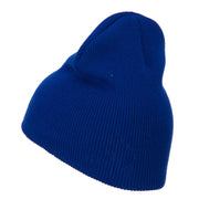 Europe Italy Flag Embroidered Short Beanie