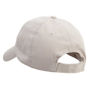 Bat Armor Shield Embroidered Low Profile Washed Cap - Stone OSFM