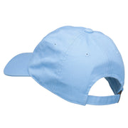 Ice Skate Embroidered Unstructured Cap