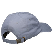 Ice Skate Embroidered Unstructured Cap