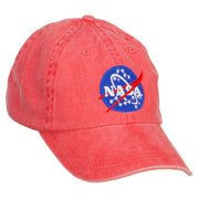 NASA Insignia Embroidered Washed Cap