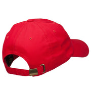 Ice Skate Embroidered Unstructured Cap