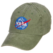 NASA Insignia Embroidered Washed Cap