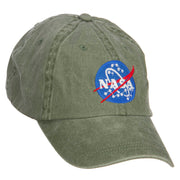 NASA Insignia Embroidered Washed Cap