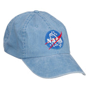 NASA Insignia Embroidered Washed Cap