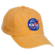 NASA Insignia Embroidered Washed Cap