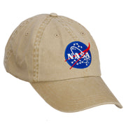 NASA Insignia Embroidered Washed Cap