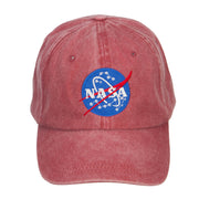 NASA Insignia Embroidered Washed Cap