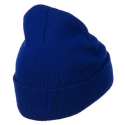 Europe Italy Flag Embroidered Long Cuff Beanie