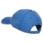 Angelfish Embroidered Washed Cotton Cap