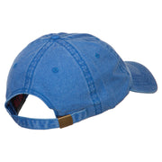 Angelfish Embroidered Washed Cotton Cap