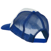 Italy Flag Embroidered Foam Front Mesh Back Cap