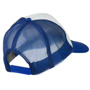 Italy Flag Embroidered Foam Front Mesh Back Cap