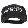 Infected Embroidered Garment Washed Army Cap