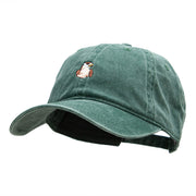 Mini Falcon Embroidered Washed Pigment Dyed Cap