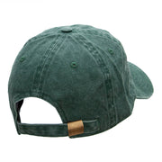 Mini Falcon Embroidered Washed Pigment Dyed Cap