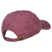 Angelfish Embroidered Washed Cotton Cap