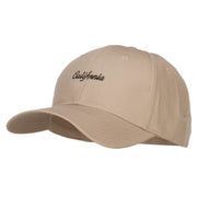 Mini California Embroidered Cotton Cap