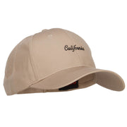 Mini California Embroidered Cotton Cap