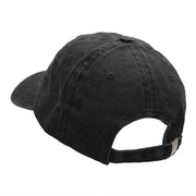 Mini Falcon Embroidered Washed Pigment Dyed Cap