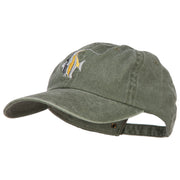 Angelfish Embroidered Washed Cotton Cap