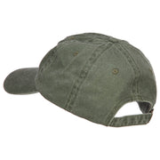 Angelfish Embroidered Washed Cotton Cap