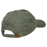 Angelfish Embroidered Washed Cotton Cap