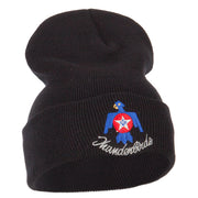 US Air Force Thunderbirds Embroidered Long Knitted Beanie