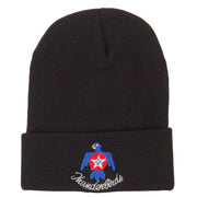 US Air Force Thunderbirds Embroidered Long Knitted Beanie