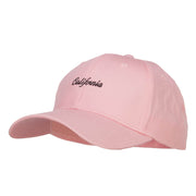 Mini California Embroidered Cotton Cap