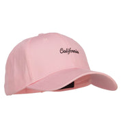 Mini California Embroidered Cotton Cap