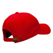 In Power Fist Embroidered Cotton Twill Cap