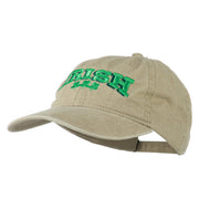 Irish Four Leaf Clover Embroidered Dyed Cap