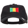 Mali Flag Embroidered Unstructured Cap