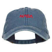 Mini NASA Letter Logo Embroidered Cap