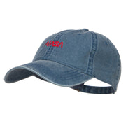 Mini NASA Letter Logo Embroidered Cap