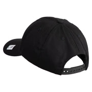 1st Marine Division Veteran Embroidered 6 Panel Structured Cotton Twill Cap Made in USA - Black OSFM