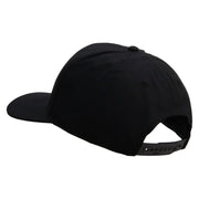 Licensed Combat Infantryman Embroidered Solid Cotton Twill Pro Style Cap - Black OSFM